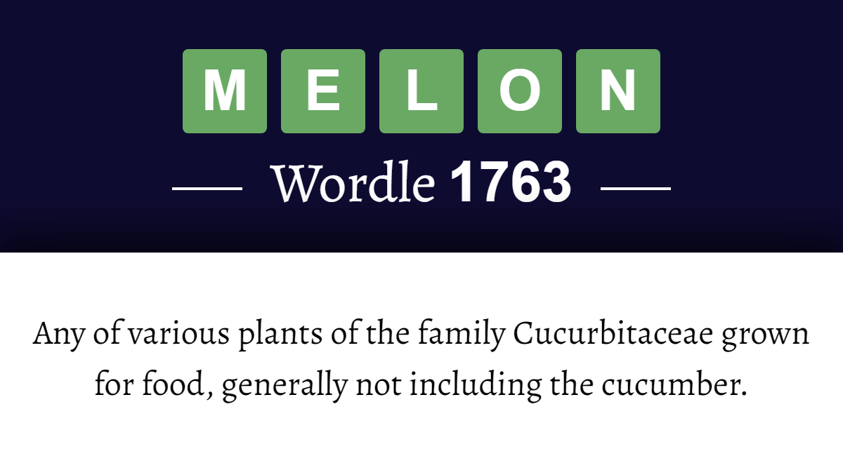 what-does-melon-mean-in-wordle-1763-17th-april-2026
