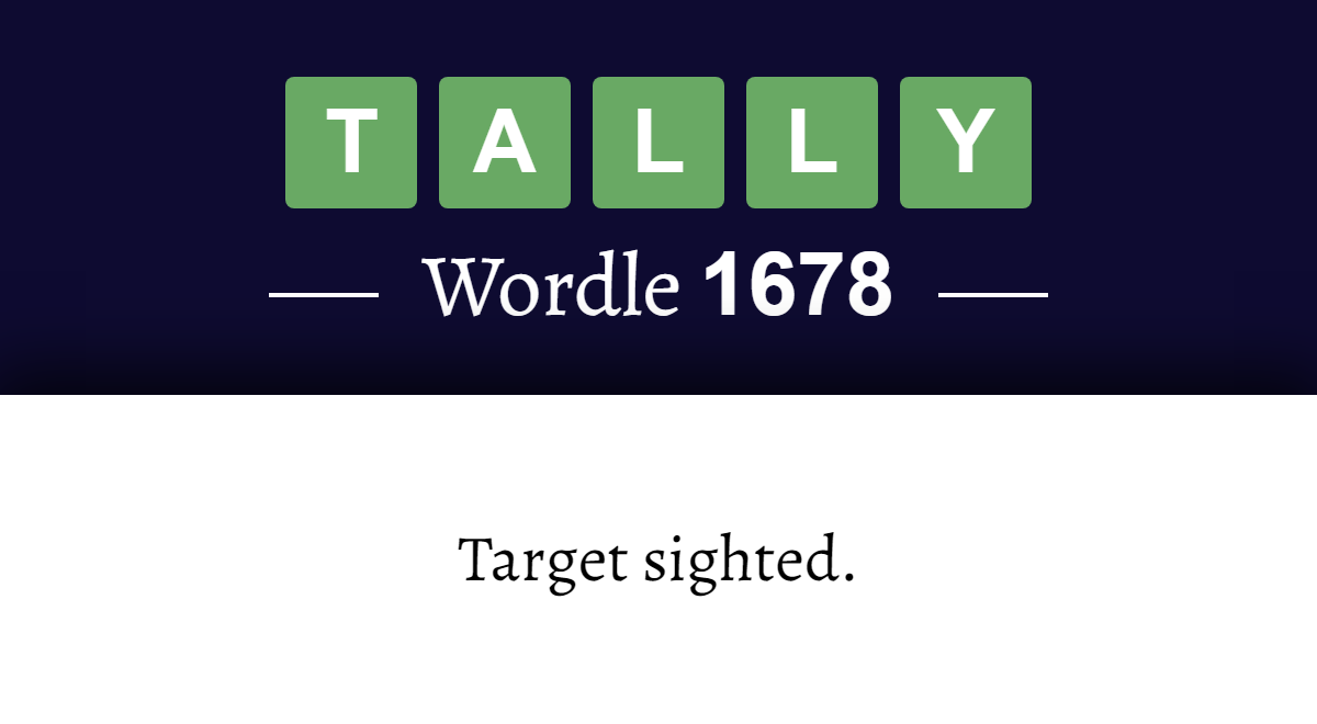 What Does The Word Tally Mean